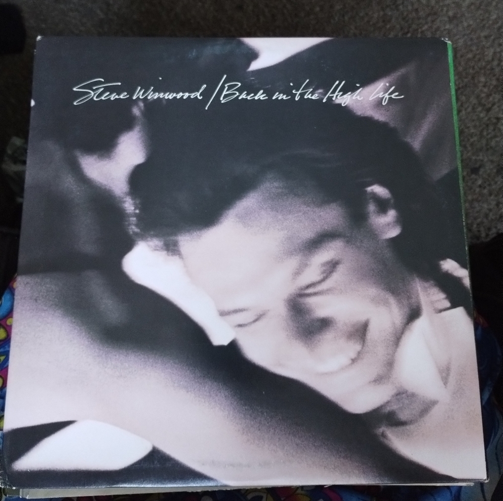 Steve Winwood "Back in the High Life" Vintage Vinyl Record
